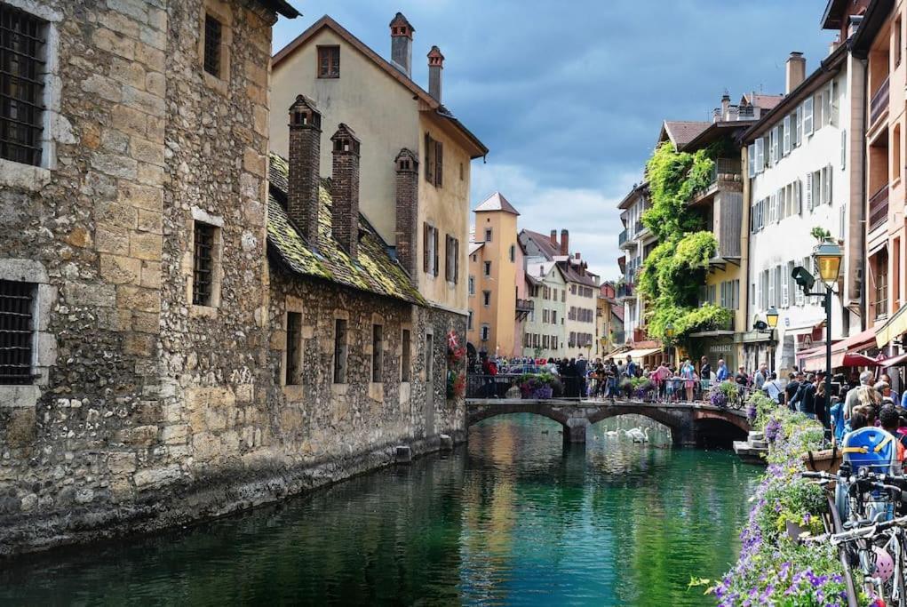 Le Pura Vida, Hyper Centre Terrasse + Parking Apartment Annecy Luaran gambar